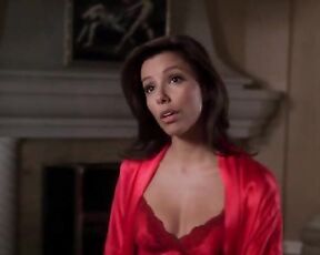 in Hot Red Dress on Desperate Housewives!