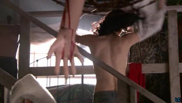 changing her top on Dexter S02E04!