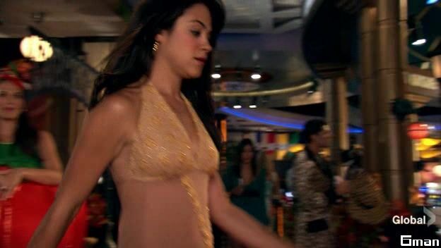 in nice dress on Las Vegas s05e06!