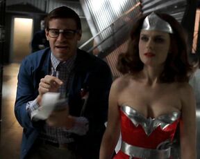 as Wonder Woman on Bones s3e5!