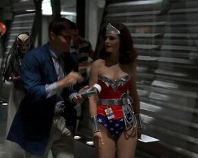 as Wonder Woman on Bones s3e5!