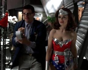 as Wonder Woman on Bones s3e5!