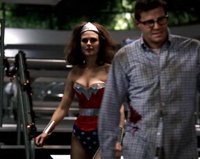 as Wonder Woman on Bones s3e5!