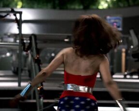 as Wonder Woman on Bones s3e5!