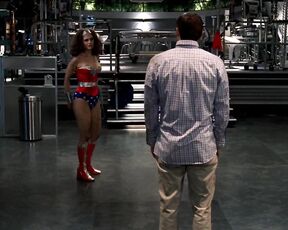 as Wonder Woman on Bones s3e5!