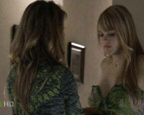 Cleavage and belly on Friday Night Lights S2e6!