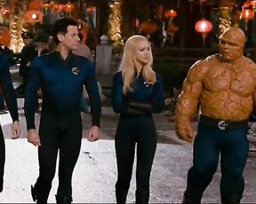 many scenes from Fantastic Four 2!