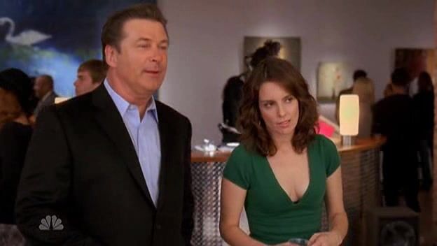 Cleavage on 30 Rock!