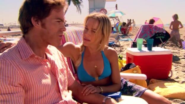 in Bikini on Dexter s2ep10!