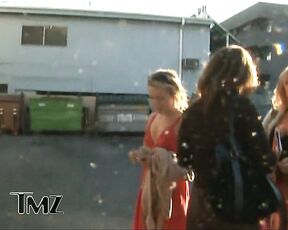 Red dress Paparazzi Video!