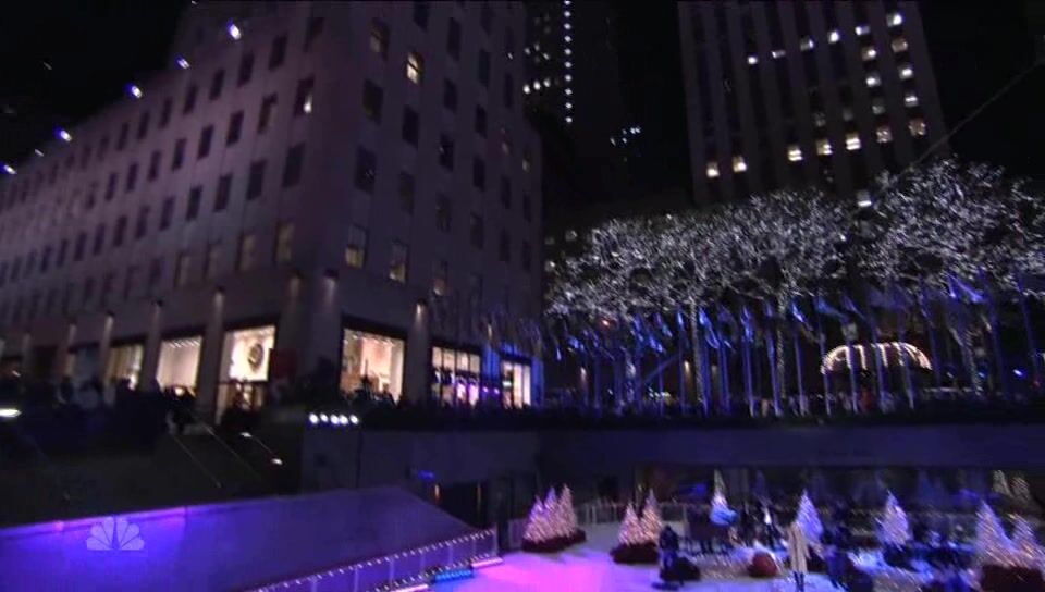 performing at Christmas Rockefeller!