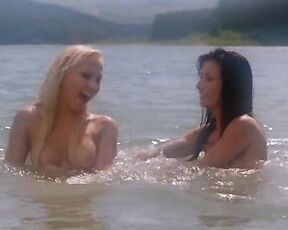 Jasmina Toshkova and Yana Marinova Skinny Dipping in Lake Placid 2!