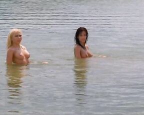 Jasmina Toshkova and Yana Marinova Skinny Dipping in Lake Placid 2!