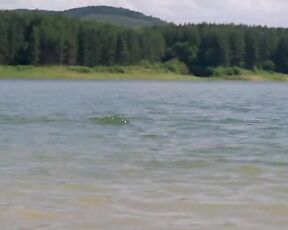 Jasmina Toshkova and Yana Marinova Skinny Dipping in Lake Placid 2!