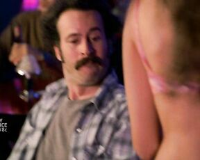 in stripper outfit on My Name is Earl S3e13!