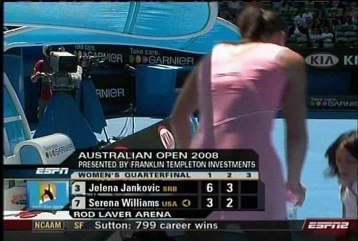 Great Up-Skirt from The Australian Open!