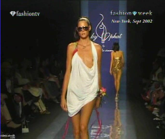 Peek-a-Boo Nipples on the Runway!