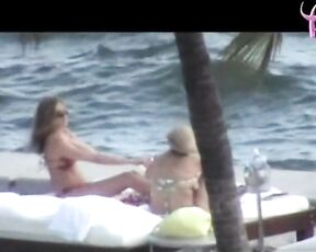 in Bikini with Coin Slot Paparazzi video!