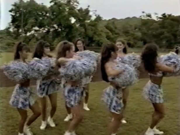 cheerleading from Byrds Of Paradise!