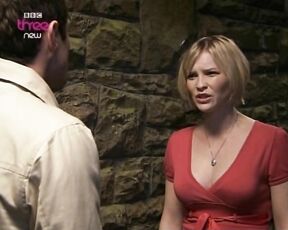 in red dress on Gavin and Stacey!