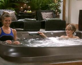 in Swimsuit on Rules of Engagement S2e10!