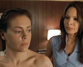 Nadine Velazquez and Alyssa Milano Looking Good in My Name is Earl!