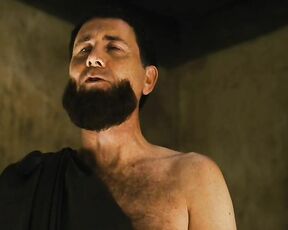 wearing nothing but food in Meet The Spartans!