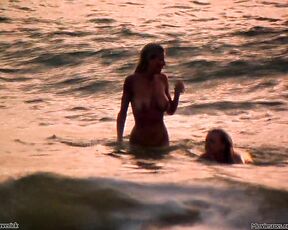 Dona Speir and Hope Marie Carlton Naked together in Savage Beach!