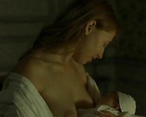 Breast Feeding and Nude in La Ravisseuse!