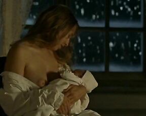 Breast Feeding and Nude in La Ravisseuse!