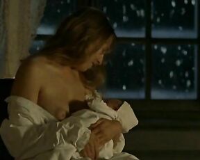 Breast Feeding and Nude in La Ravisseuse!