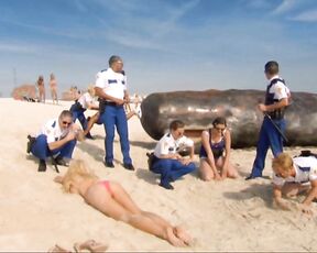 Bare Breasts in Reno 911! Miami!