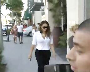 on Santa Monica Blvd paparazzi video!