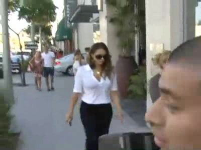 on Santa Monica Blvd paparazzi video!