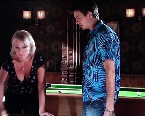 Cleavage on Hollyoaks!